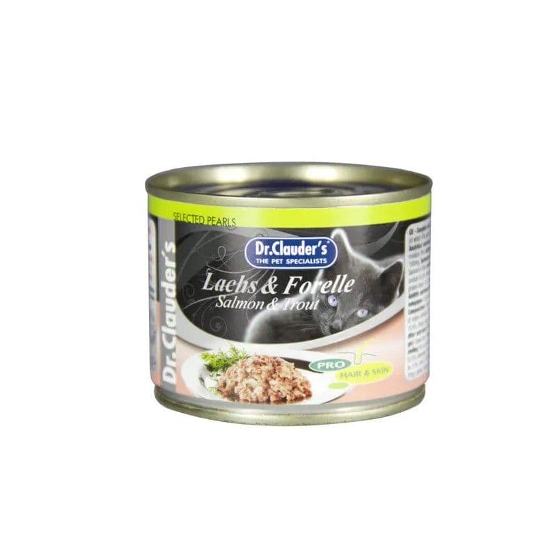 Dr.Clauder‘s Cat 200 gr Salmón & Trucha