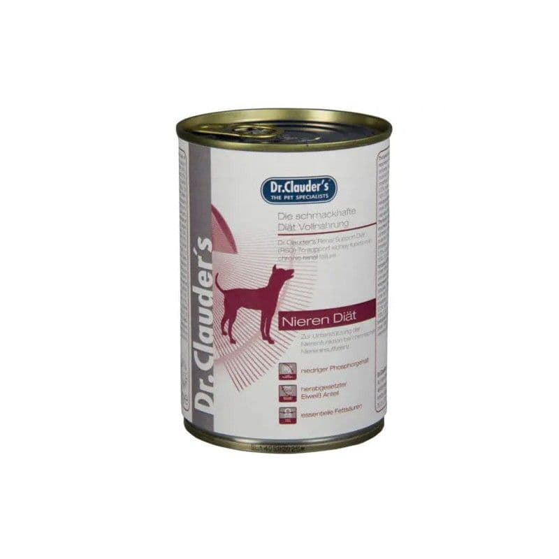 Dr.Clauders Lata Diet Low Protein Renal RSD para Perros