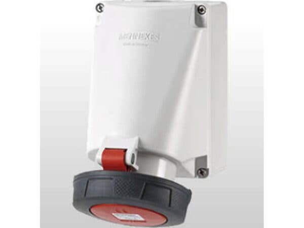 MENNEKES TOMADA FEMEA SALIENTE CEE 63A 3P+T+N 6H 380V IP67