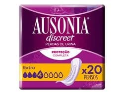 pensos incontinência extra ausonia discreet 20 un