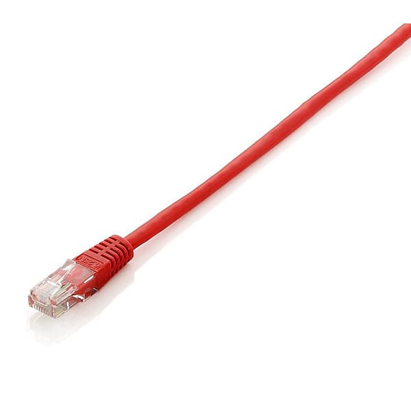 Cabo de Rede EQUIP RJ45 Cat.6 S/FTP 0,5m Vermelho