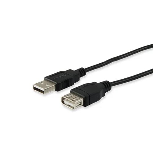 Equip 128851 cabo USB 3 m USB 2.0 USB A Preto