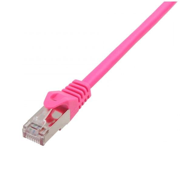 Equip Chicote CAT6 S/ftp Lszh Rosa - 7.5MT 605585