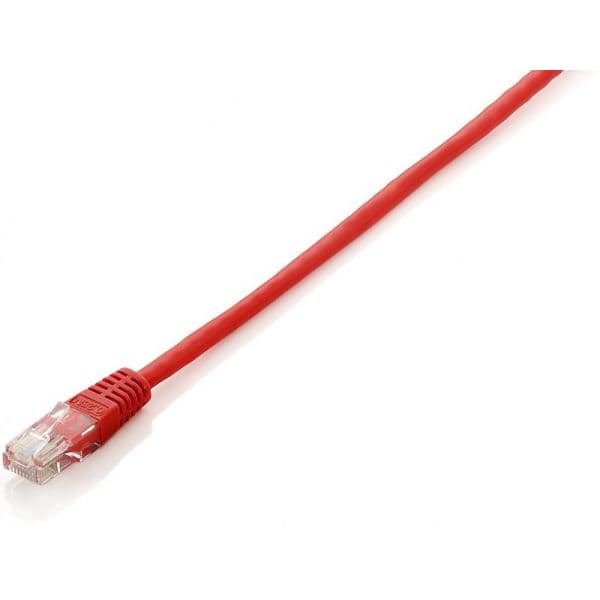 EQUIP Cabo de Rede U/UTP C6 5m Vermelho - 625424