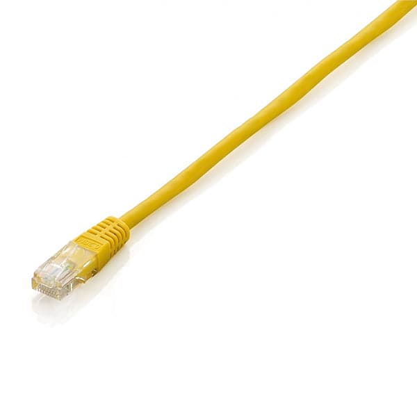 EQUIP Cabo de Rede RJ45 Cat.6 U/UTP 10m Amarelo - 625466