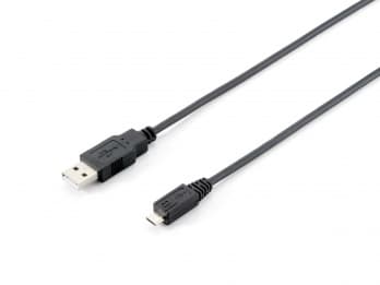 Cabo EQUIP USB 2.0 Cable A/M para Micro B Preto 1 M