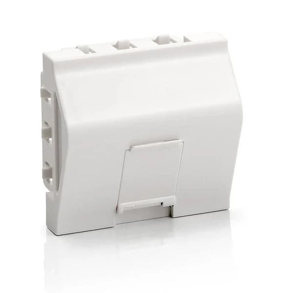EQUIP MODULO UNIVERSAL 45X45 ANGULAR P1 KEYSTONE BRANCO