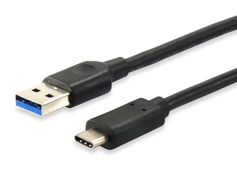 Equip USB 3.1 Cable A-C M/M 1,0m Type C - 12834107
