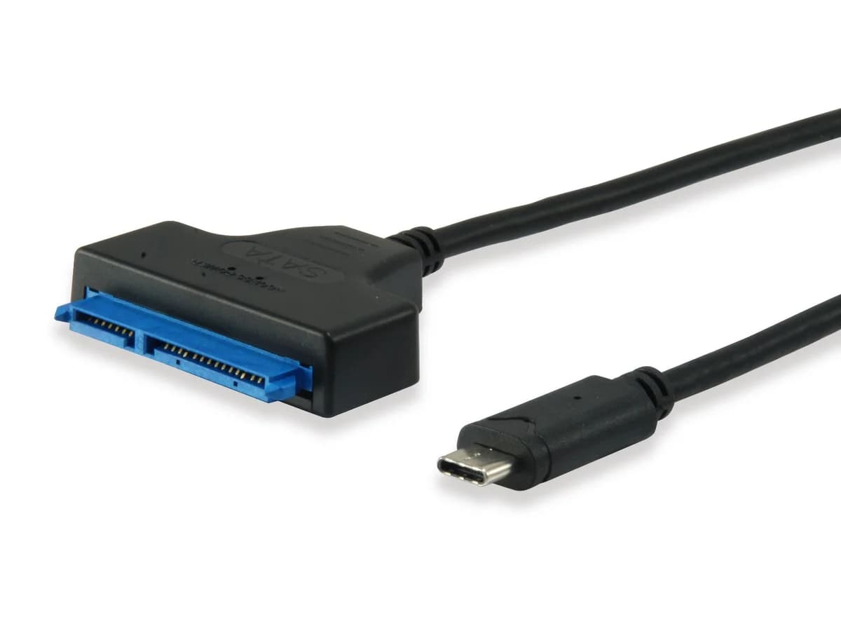 Equip Adaptador USB C Male to SATA Male - 133456