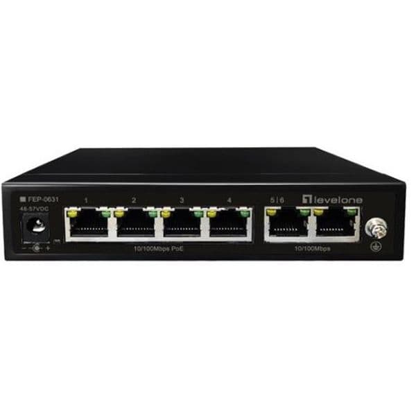 Level Switch One Level One 6x Fe FEP-0631 60W 4xPoE - FEP-0631