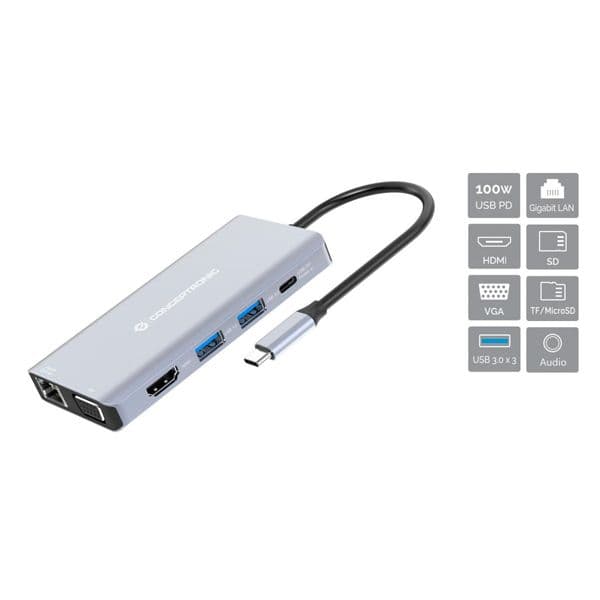 Conceptronic Base Duplicador de Portas - DONN20G