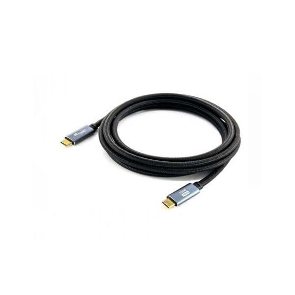Equip - 128357 Cabo Usb 2 M Usb 3.2 Gen 2 (3.1 Gen 2) Usb C Preto