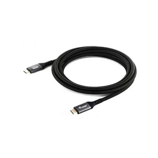 Equip Cabo USB 2 m usb4 gen 2x2 USB c Preto - 128382