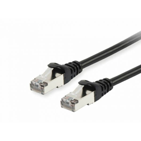 Equip 615593 Cabo de Rede Cat6 S/FTP Livre de Halogéneos 2xRJ45 25 Metros Preto