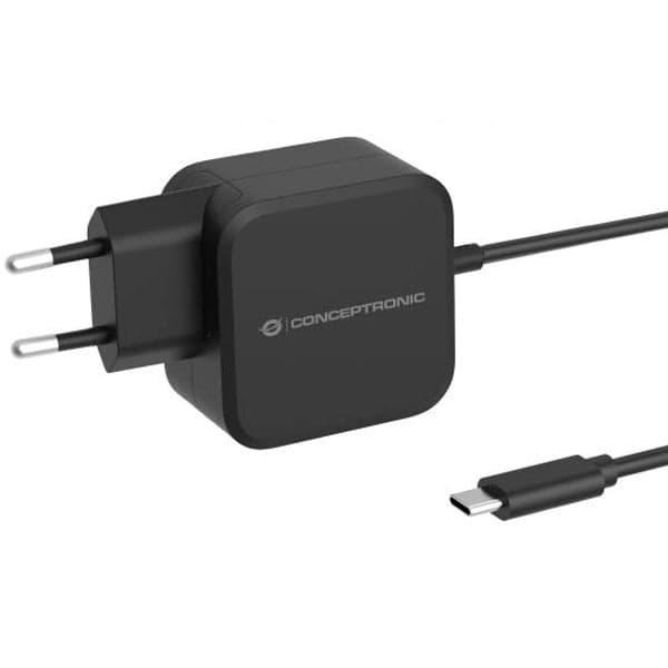 Conceptronic Carregador Universal para Portátil USB-C 67W - OZUL04BE