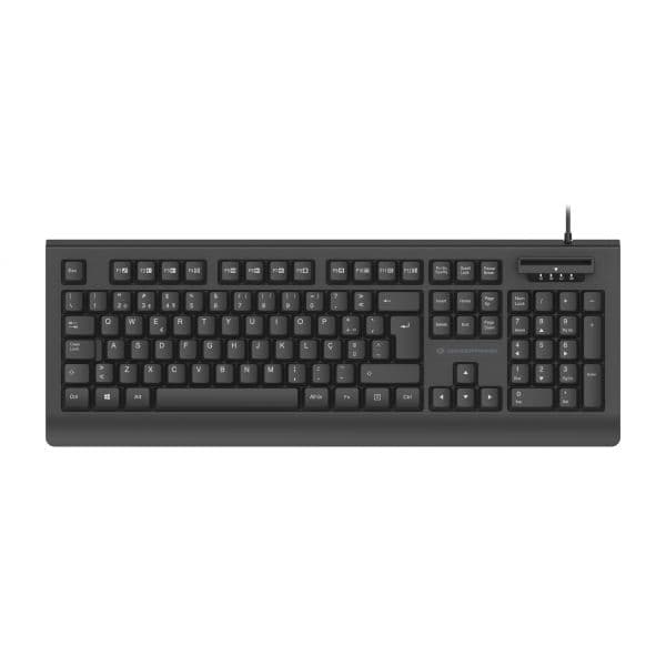 Teclado Conceptronic KAYNE01ES QWERTY Espanhol Preto