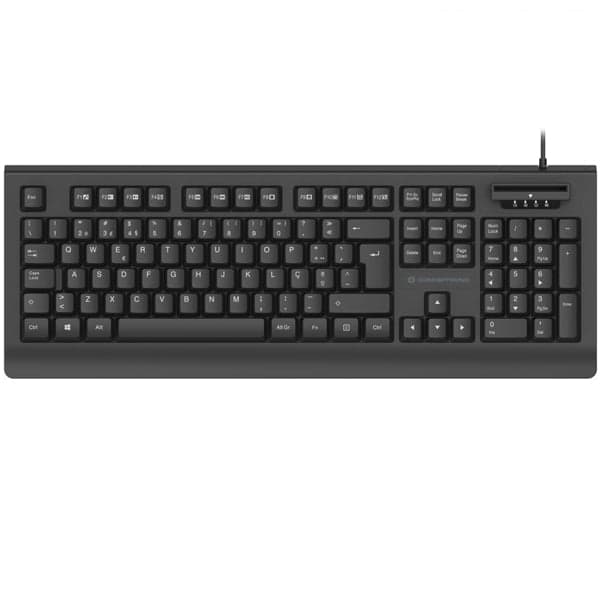 Conceptronic teclado kayne c/ leitor smart card 120850407101