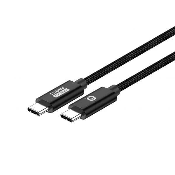 Conceptronic Cabo USB-C 3.2 Gen 2 100W 10Gbps E-Mark 2m Preto