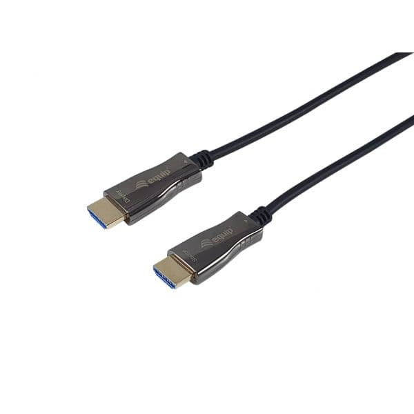 Equip 119439 Cabo HDMI Ativo Óptico 2.0 20m 4K 60Hz 18Gbps HDMI Type A Preto