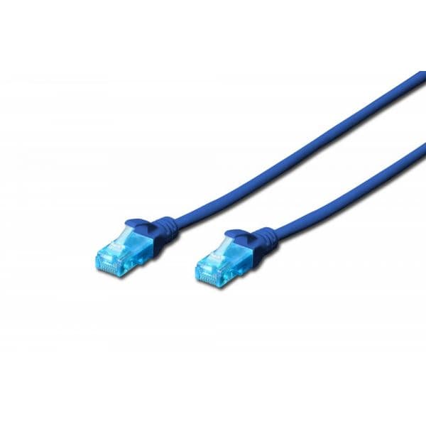 Digitus Chicote UTP CAT5E Azul 50cm - DK-1511-005/B