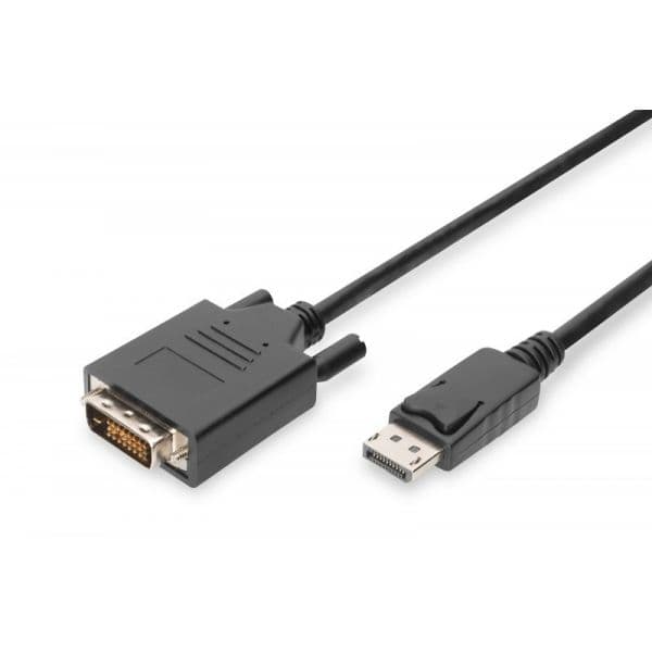 Digitus Cabo Adaptador DisplayPort para DVI (24+1) M/M 1m - AK-340301-010-S