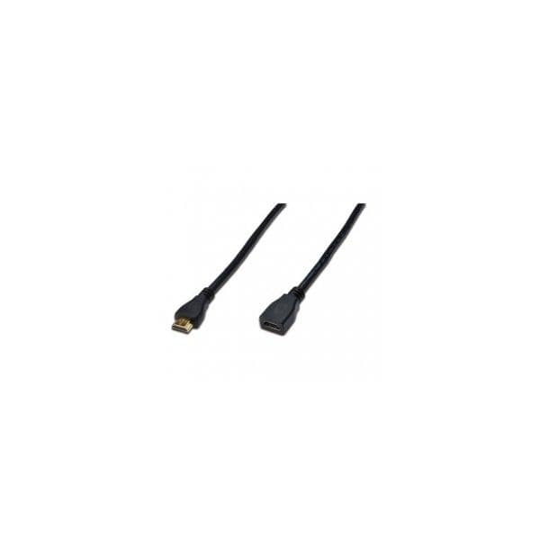Digitus Cabo Extensor HDMI Alta Velocidade Ethernet Tipo A M/F 5m - AK-330201-050-S