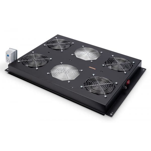 Digitus DN-19 FAN-4-SRV-B Unidade Ventilação Teto 19" Preto