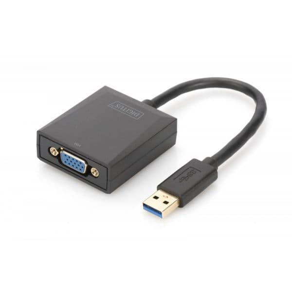 Digitus Adaptador USB 3.0 P/ VGA 1080P - DA-70840 - DA-70840