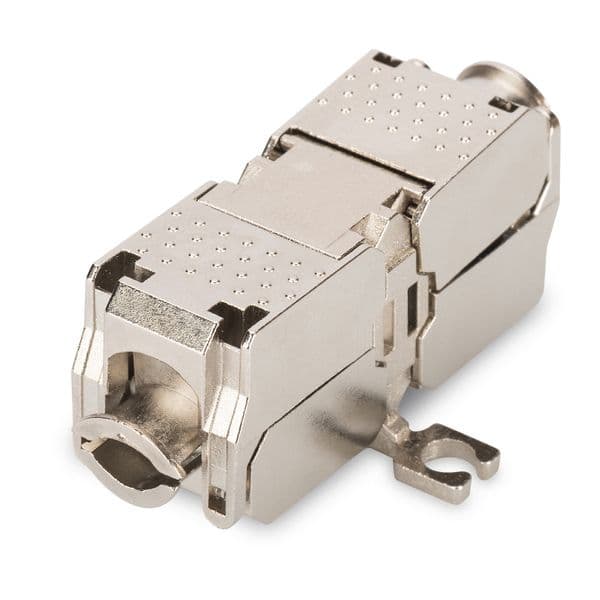 Digitus Field Termination Coupler Cat 6A, 500 Mhz for Awg 22-26, Fully Shielded, Keyst. Design, 26x35x80 - DN-93909