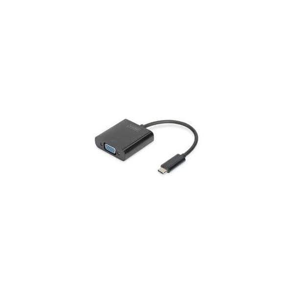 Digitus Adaptador USB-C para VGA Black