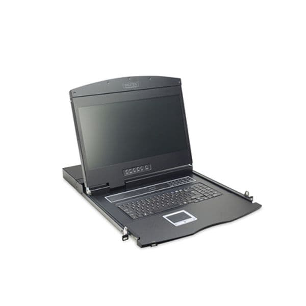 Digitus 19´´ Tft Consola 8 Port Cat 5 Kvm de Teclado Black - DS-72211-4GE