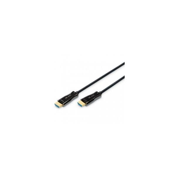Digitus Cabo HDMI AOC Fibra Óptica 4K 15m Preto - AK-330125-150-S