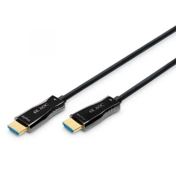 Digitus Cabo HDMI AOC Fibra Óptica 4K 20m Preto - AK-330125-200-S