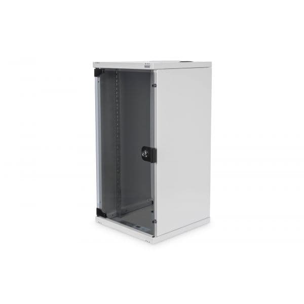 DIGITUS DN-10-12U Armário Rack de Parede 12U 254 mm (10") Cinzento