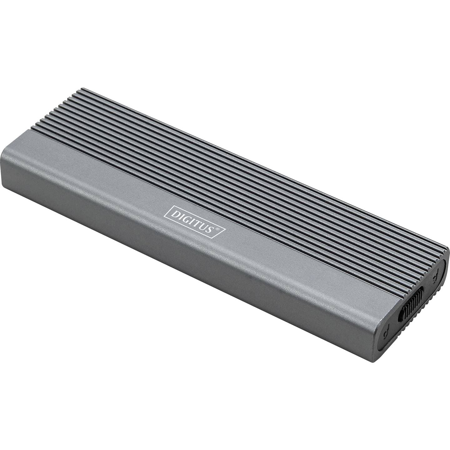 Gabinete SSD Digitus DA-71120-1 M.2 USB C® (USB 3.1 2ª geração) 10 GBit/s M.2 PCIe NVMe 2230, 2242, 2260, 2280 DA-71120-1