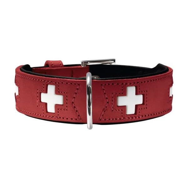Hunter Coleira Swiss Vermelho/preto (47-54 cm)
