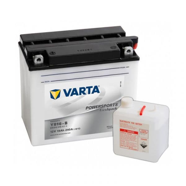 Varta MOTO-12V 19Ah 240 Aen 176x101x156 YB16-B