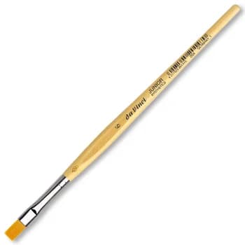 Pincel Hobby Escolar Espatulado Nº6 304 Junior Da Vinci