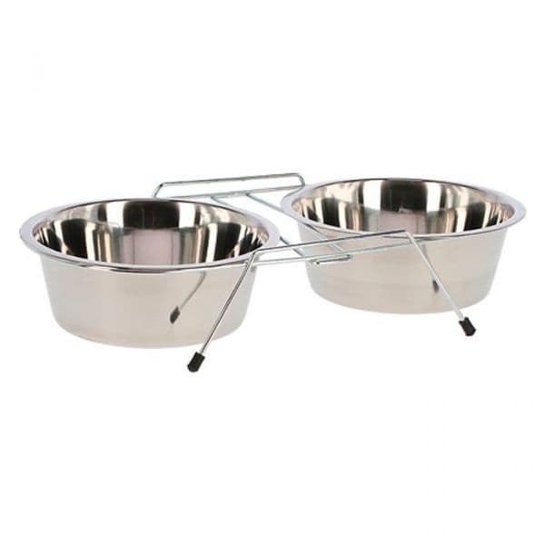 Kerbl Comedouro Duplo 2x900ml