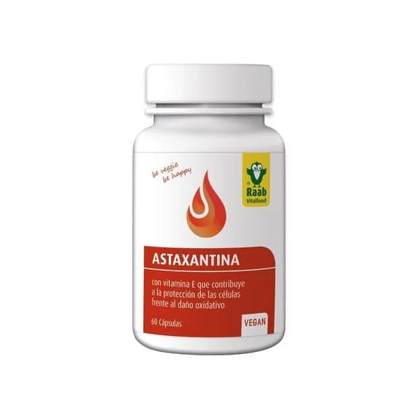 Raab Algas Astaxantinas 60 Cápsulas de 700mg