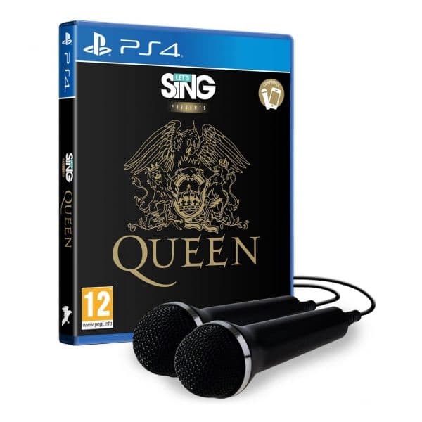 Let's Sing Queen + 2 Microfones PS4