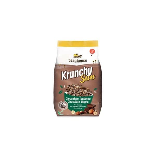 Barnhouse Muesli Krunchy Sun Chocolate Preto 375g