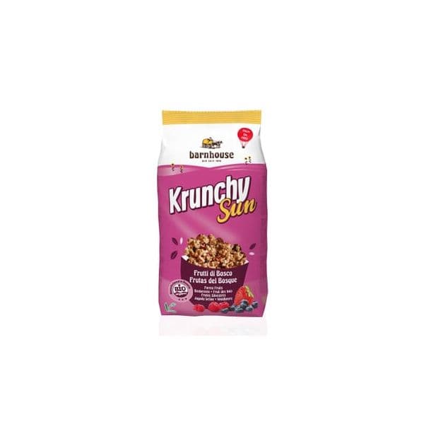 Barnhouse Muesli Krunchy Sun Frutos do Bosque 750g