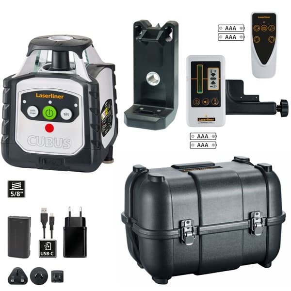 Laser Rotativo Verde Cubus G 110 S Laserliner 052.300A
