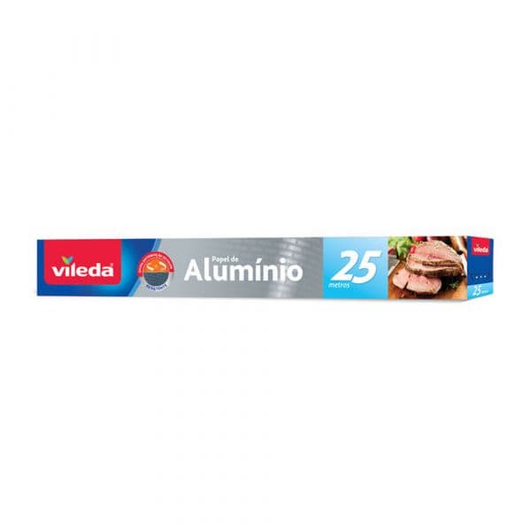 Vileda Rolo Alumínio Alimentar Freschmate 25m 1 Uni.