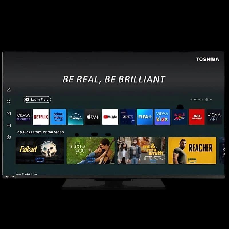 Toshiba 32" 32WV3563DG HD Smart TV com base