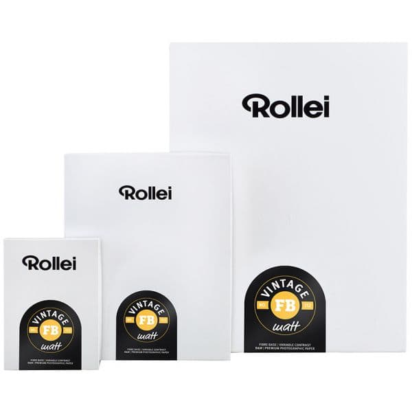 Rollei Papel Vintage 112 Fb Mat 24X30.5cm 10Fls