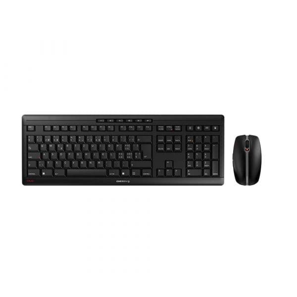 Teclado Cherry JD-8500CH-2 Rato Sem Fios Suizo QWERTZ Preto
