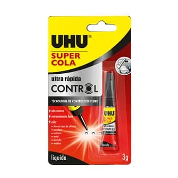 Cola Ultra Rápida 3g Control UHU Super Cola Blister