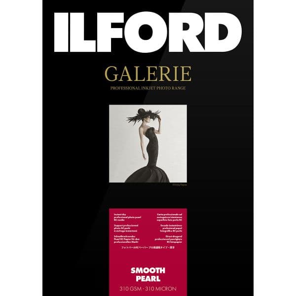 Ilford Papel Galeria Prestige Smooth 310g A4 100 Folhas Pérola